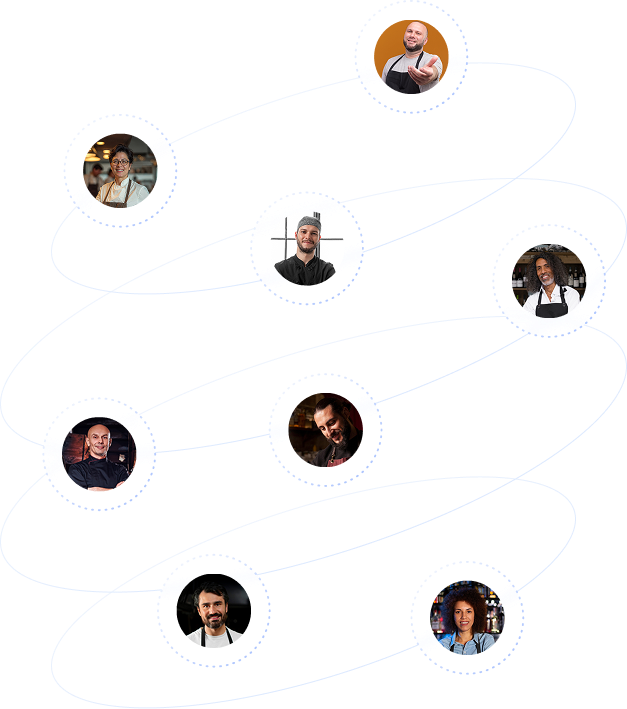 Pessoas conectadas - Rede de clientes ZUP